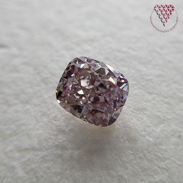 0.364 Carat Fancy Brown Pink VS1 CGL Japan Natural Loose Diamond 天然 ブラウン ピンク ダイヤモンド  ルース Cushion Shape