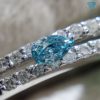 GIAレポート付 0.05 Carat Fancy Intense Green Blue GIA Natural Loose Diamond 天然 グリーン ブルー ダイヤモンド Pear Shape 6
