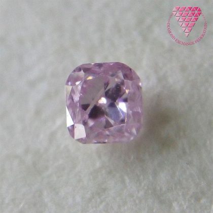 0.058 Carat Fancy Purplish Pink I1 Natural Loose Diamond 天然 ピンク ダイヤ