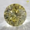 0.518 Carat Fancy Yellow SI2 CGL Japan Natural Loose Diamond 天然 イエロー ダイヤモンド Round Shape 7