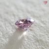 0.136 Carat Fancy Intense Purplish Pink I1 Natural Loose Diamond 天然 ピンク ダイヤモンド Round Shape ルース 3
