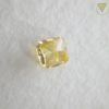0.278 Carat Fancy Vivid Yellow I1 CGL Japan Natural Loose Diamond 天然 イエロー ダイヤモンド ルース Cushion Shape 4