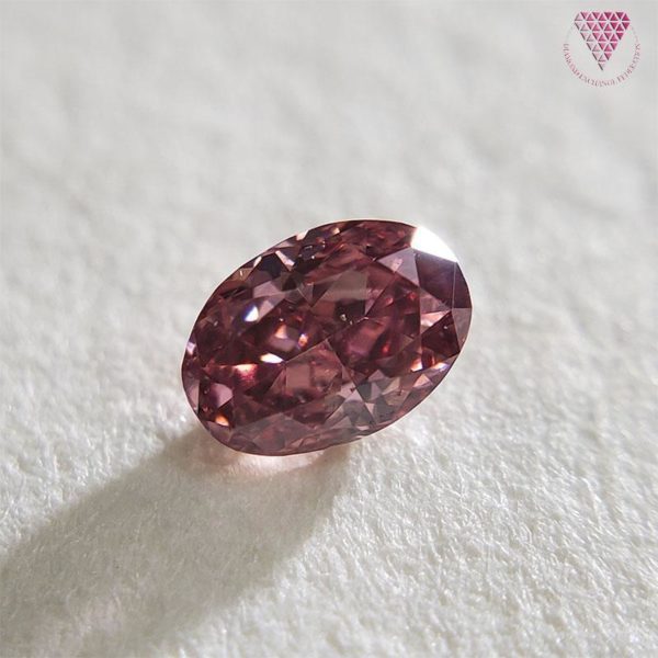 0.108 ct Fancy Vivid Pink SI1 CGL Japan Natural Loose Diamond 天然 ピンク ダイヤモンド ルース Oval Shape ヴィヴィッド ピンク ダイヤモンド