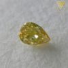 0.184 Carat Fancy Deep Greenish Yellow VS2 Natural Loose Diamond 天然 ダイヤ 2
