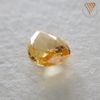 0.218 Carat Fancy Vivid Orange Yellow SI1 Natural Loose Diamond 天然 オレンジ イエロー ダイヤモンド ルース Pear Shape 3