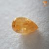 0.53 Carat Fancy Intense Yellow Orange GIA Natural Loose Diamond 天然 イエロー オレンジ ダイヤモンド ルース Pear Shape 2