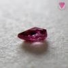 0.174 Carat Fancy Purplish Red SI1 AGT Japan  Natural Loose Diamond 天然 レッド ダイヤモンド ルース 裸石 Pear Shape 5