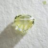 0.38 Carat Fancy Green Yellow SI1 GIA Natural Loose Diamond 天然 グリーン イエロー ダイヤモンド ルース モデファイド  Heart Shape 4