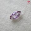 0.055 Carat Fancy Intense Purple Pink SI2 CGL Japan Natural Loose Diamond 天然 ピンク ダイヤモンド Marquise Shape シェイプ　 2