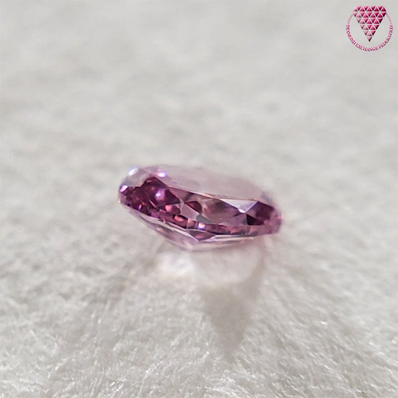 0.037 Carat Fancy Vivid Purplish Pink VVS2 CGL Japan Natural Loose Diamond  天然 ピンク ダイヤモンド ルース Oval Shape ヴィヴィッド パープリッシュ ピンク ダイヤモンド