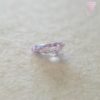 0.064 Carat Fancy Purple Pink SI2 Natural Loose Diamond 天然 ピンク ダイヤモンド Pear Shape ルース 4