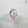 0.177 Carat Fancy Purple Pink I1 CGL Japan Natural Loose Diamond 天然 ピンク ダイヤモンド ルース Pear Shape 2