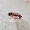 0.25 Carat Fancy Deep Brownish Orangy Pink SI2 GIA  Natural Loose Diamond 天然  ピンク ダイヤモンド Oval Shape 3