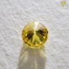 0.28 Carat Fancy Vivid Yellow VS1 GIA  Natural Loose Diamond 天然  ダイヤモンド Round Shape 4
