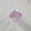 0.142 Carat Fancy Purplish Pink I3 CGL Japan Natural Loose Diamond 天然 ピンク ダイヤモンド Pear Shape 2