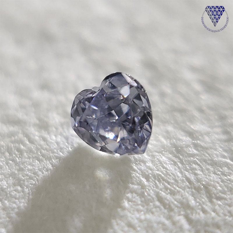 0.027 Carat Light Gray Blue SI1 AGT Japan Natural Loose Diamond