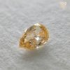 0.103 Carat Fancy Intense Orange Yellow Natural Loose Diamond 天然 ダイヤモンド 7