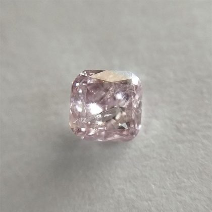 0.127 Carat Fancy Light Brownish Purplish Pink Natural Loose Diamond 天然 ピンク ダイヤ