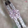 0.167 Carat Fancy Light Pink SI2 CGL Japan Natural Loose Diamond 天然 ピンク ダイヤモンド Round Shape 6