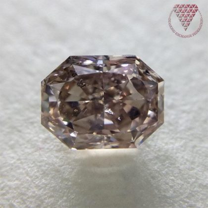 1.018 Carat Fancy Light Pink Brown SI2 Natural Loose Diamond 天然 シャンパン ダイヤ