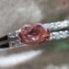 0.25 Carat Fancy Deep Brownish Orangy Pink SI2 GIA  Natural Loose Diamond 天然  ピンク ダイヤモンド Oval Shape 6
