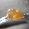 0.53 Carat Fancy Intense Yellow Orange GIA Natural Loose Diamond 天然 イエロー オレンジ ダイヤモンド ルース Pear Shape 6