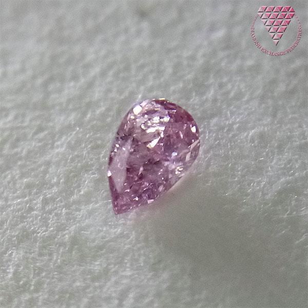 0.060 Carat Fancy Intense Pink Natural Loose Diamond 天然 インテンス ピンク ダイヤ