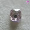 0.104 Carat Fancy Brownish Pink I1 CGL Japan Natural Loose Diamond 天然 ピンク ダイヤモンド ルース Cushion Shape 4