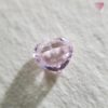 0.27 Carat Fancy Purplish Pink SI2 GIA Natural Loose Diamond 天然 パープリッシュ ピンク ダイヤモンド  Heart Shape シェイプ 4