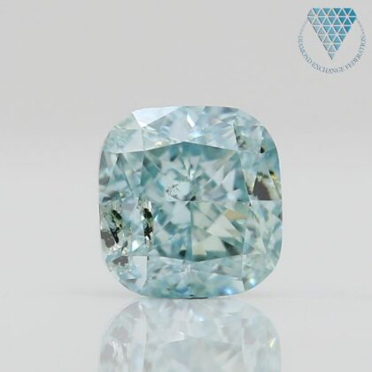 0.043 Fancy Intense Green VS2 CGL Japan Certified Natural Diamond