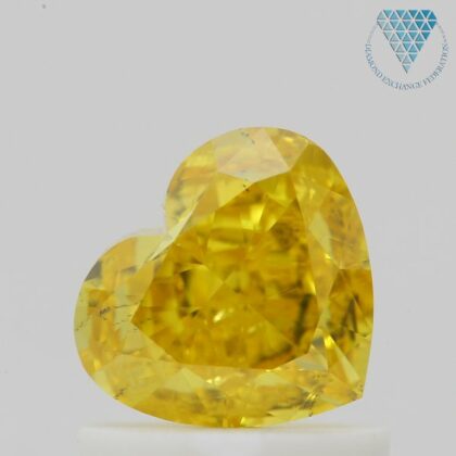 0.104 Carat Fancy Light Orange Yellow Natural Loose Diamond 天然 オレンジ イエロー 6