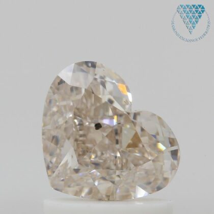 1.24 Carat, N Natural Diamond, Heart Shape, SI2 Clarity, GIA