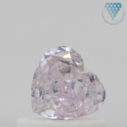 1.00 Carat, U-V Natural Diamond, Heart Shape, VS2 Clarity, GIA 7