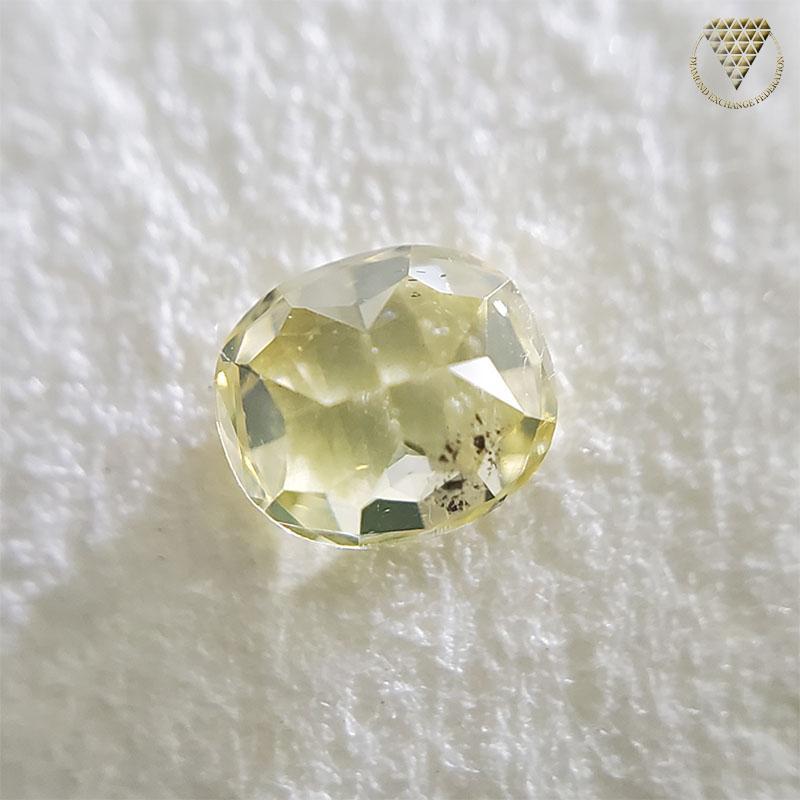0.211 Carat Fancy Brownish Yellow SI2 Oval CGL Japan Natural Loose Diamond Exchange Federation 4